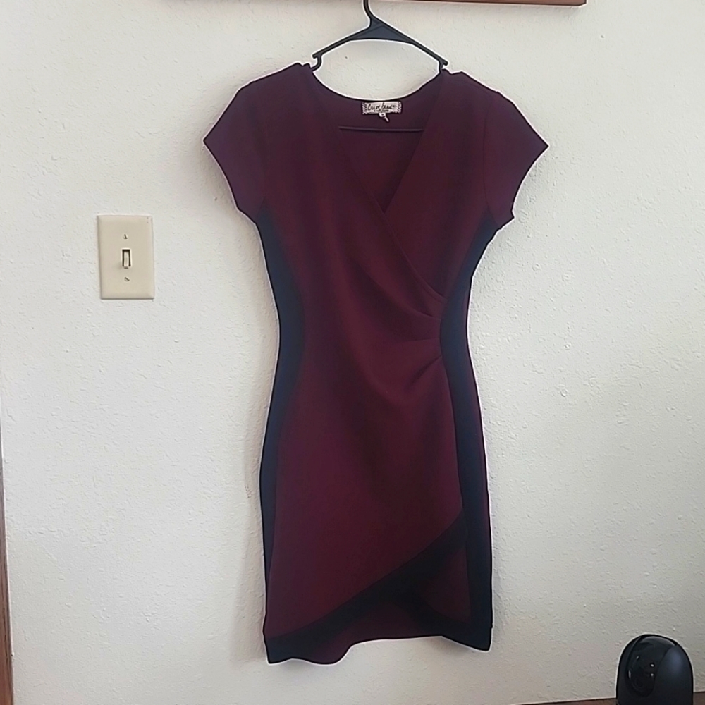 rouched bodycon dress